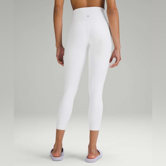 C - Lululemon Align Ribbed High-Rise Pant 25"
White - Picture 1 of 6